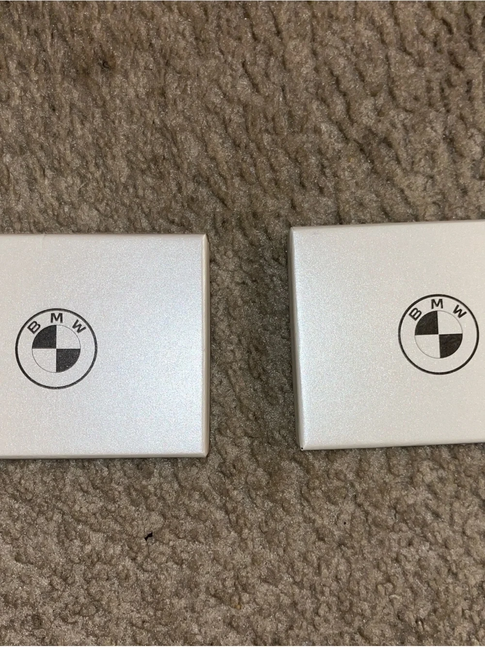 BMW Twin Pack Card Holders — Tan and Black